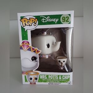 Disney Mrs. Potts And Chip From Beauty And The Beast 92 Funko Pop